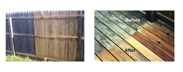 fences and deck resurfacing concrete cleaning colouring sealing